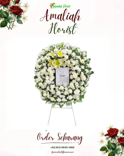 Krans Bunga Duka Cita margahayu tengah